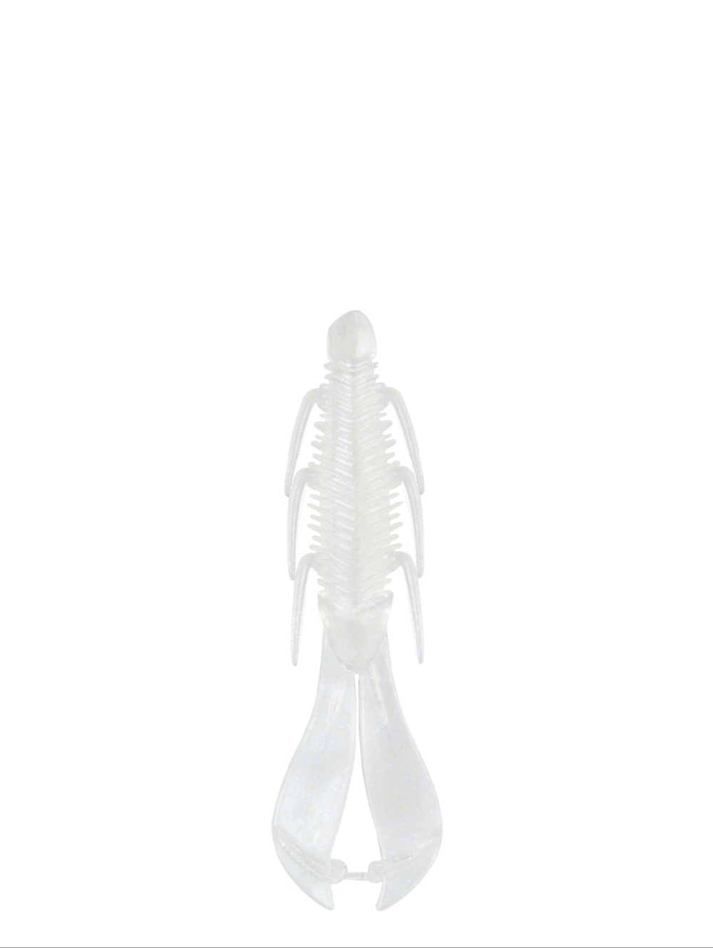 6th Sense Bodega Craw 3.5 Ghost Ice Minnow Fishing Plastics NIP